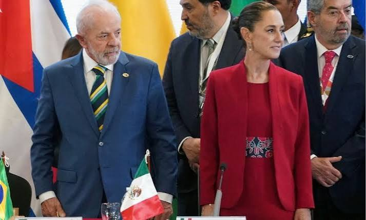 Lula quer conversar com Claudia Sheinbaum sobre protestos no México